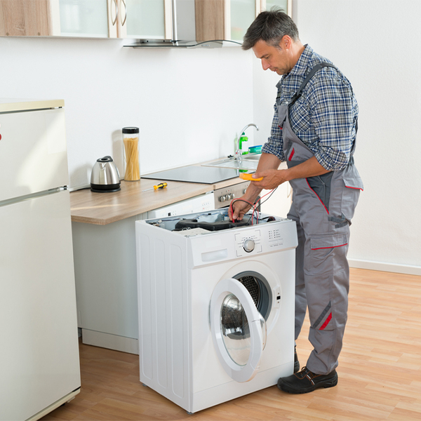 can you walk me through the steps of troubleshooting my washer issue in Dry Grove